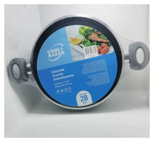 Cacerola Granito Antiadherente 28CM HS-6008 COOL BAZAR