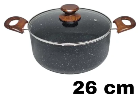 Cacerola Granito Antiadherente Induccion 26 cm