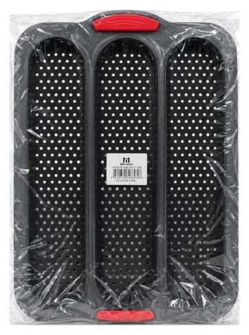 Molde baguet x 3pcs 35 x 25 cm