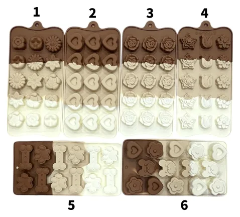 Molde de Silicona para Bombones y Chocolates Xiuming 06 Osito