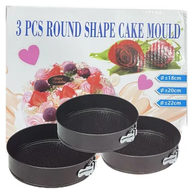 Moldes Desmontable 3 pcs