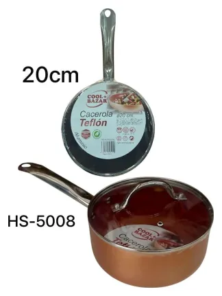 Olla Cobre 20 cm