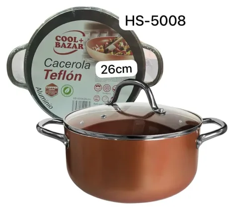 Olla Cobre 26 cm