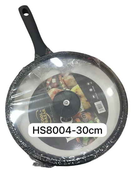Wok Beige Antiadherente de 30 cm