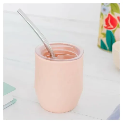 Mate Antivuelco con Tapa Bombilla
