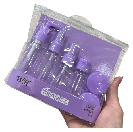 Set botella para comesticos x 6