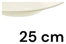 Plato Hondo 25 cm Melamina