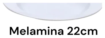 Plato Melamina 22 cm Hondo Benabi 43434