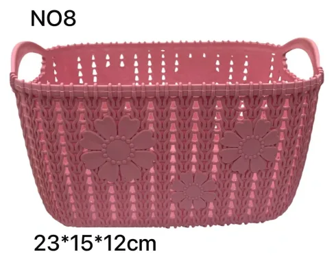 Cesto Rattan N8 23 x 15 x 12 cm
