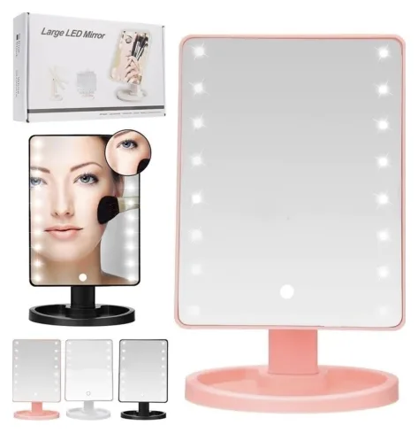 Espejo Maquillaje con Luces Led