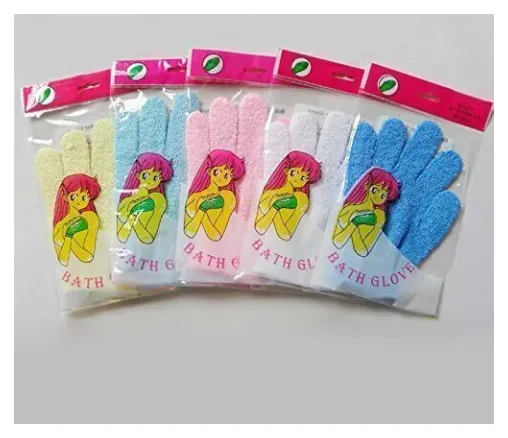 Guante Exfoliante Corporal Facial Spa x 12