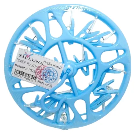 Tender con 16 Broches para Ropa Circular zhluna