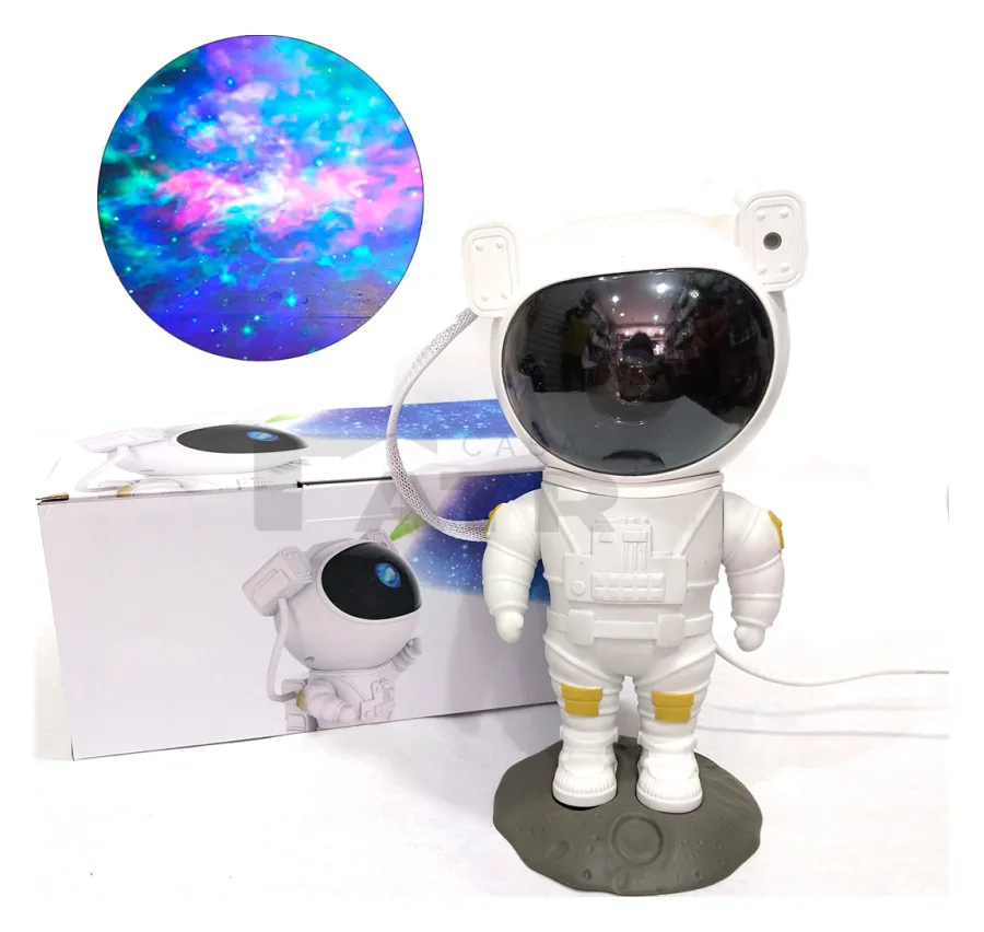 Proyector Astronauta con Base y Control