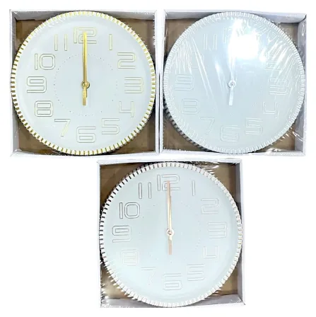 Reloj de Pared Números Metalizaods 2088