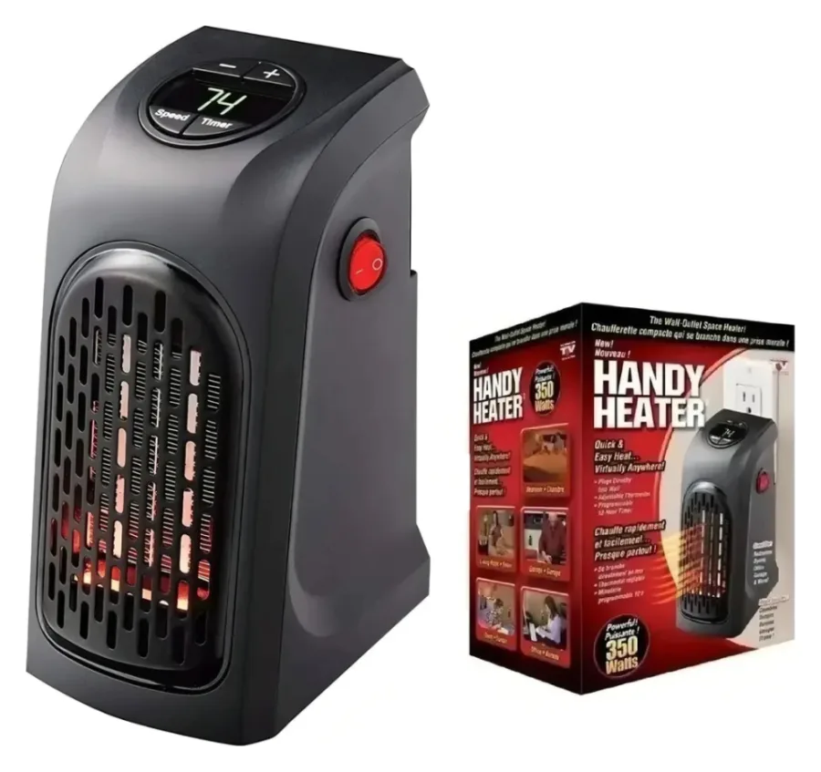 Calefactor Portátil Eléctrico 400w