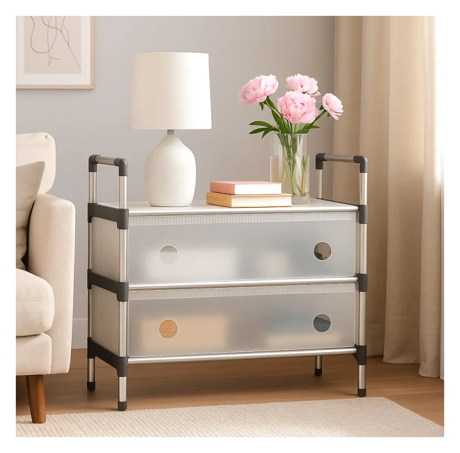 Mueble Recibidor Dos Cajones