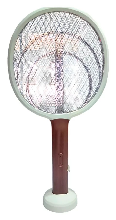 Oferta - Raqueta Mata Mosquito Madera