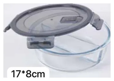 Tapper vidrio redondo 17 x 8 cm 4138