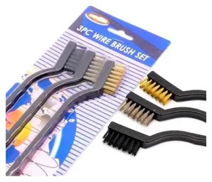 Blister con 3 Cepillos Metalicos