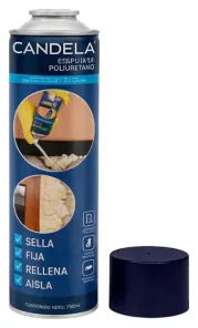Candela Espuma Poliuterano 340g