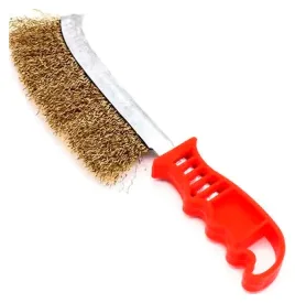 Cepillo de Bronce Mango Curvo