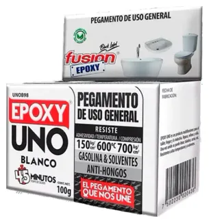 Epoxy Uno Uso General Colores x 100 g Super Fast 5minuto x 50 g