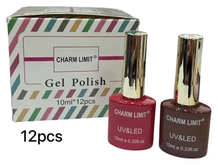 Esmalte UV Charmlimit *12pcs