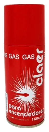 Gas Butano Para Encendedores Claer 160cc