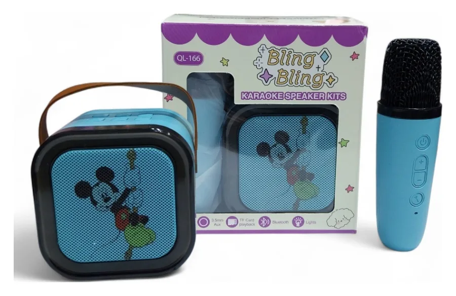 Oferta - Parlante Karaoke k12 Diseño Mickey