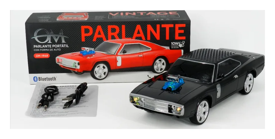 Parlante Auto Dodge Charger Interactivo