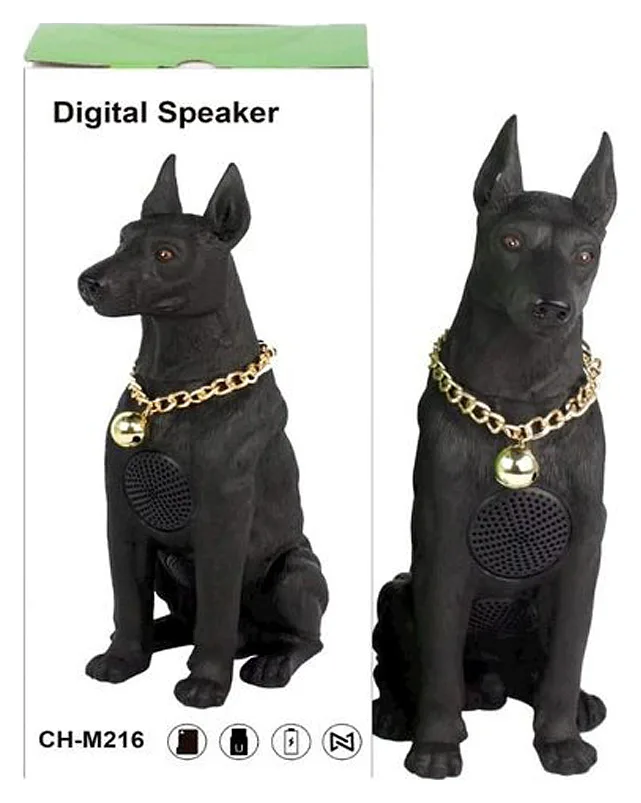 Parlante Perro Doberman