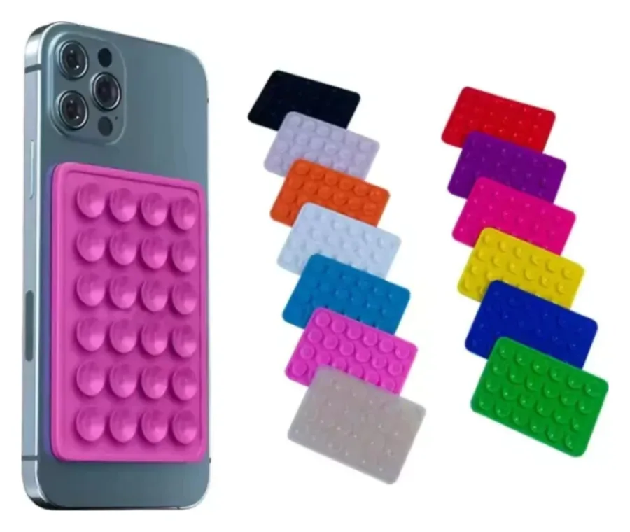 Soporte sopapa silicona de ventosas colores