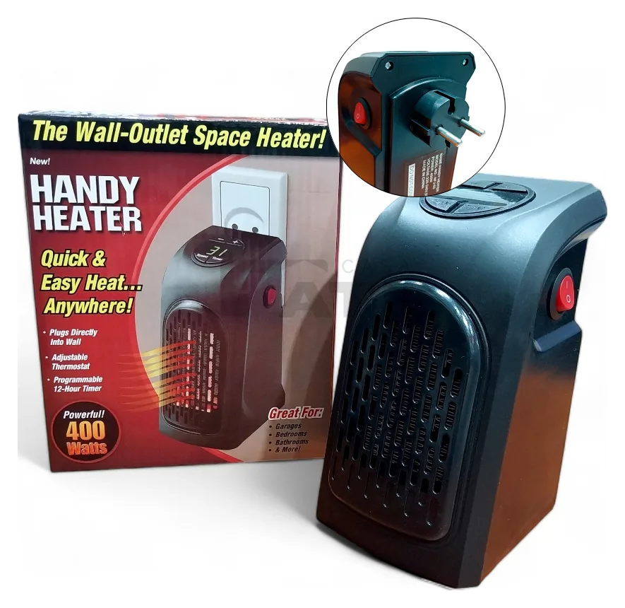 Caloventor de Enchufe 400w "handy Heater"