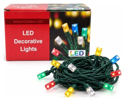Luces 100 LED 9 m Blanco x-651
