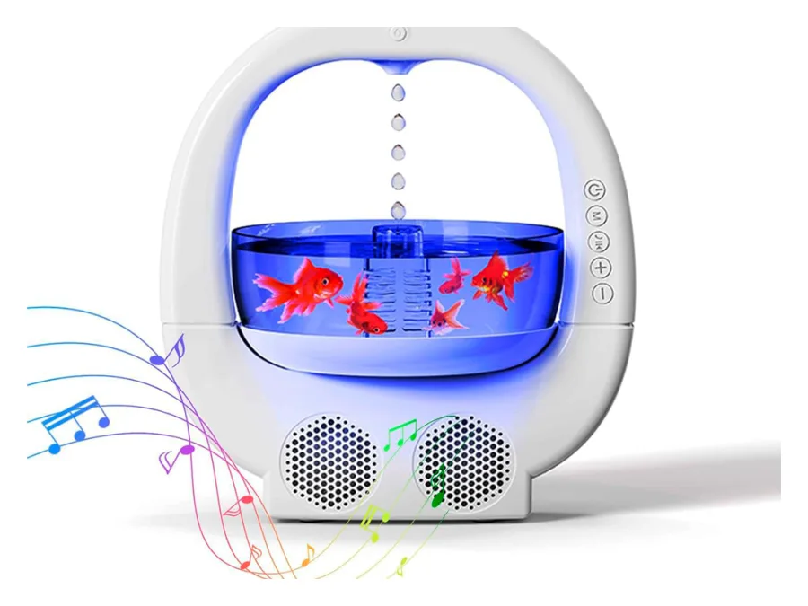 Parlante Humidificador Pecera (no Incluye Peces)