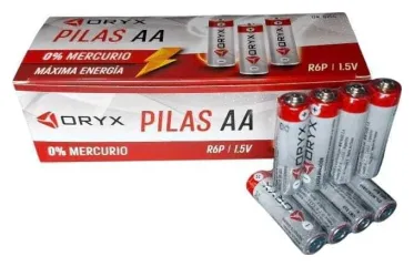 Pilas AA Oryx 60pcs Or157