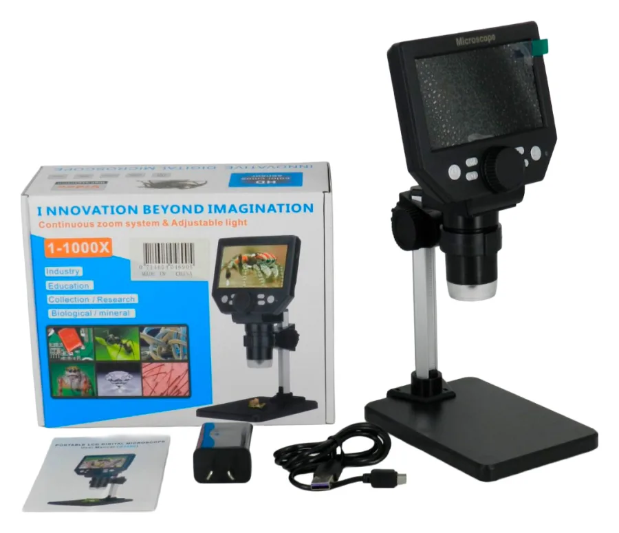 Microscopio 4,3" Hd 10.mp