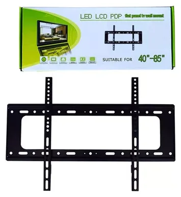 Soporte De Pared Tv Led/lcd 40 A 85 Negro + Set Instalac