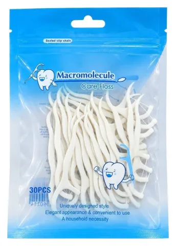 Palillos de hilo dentales x 30pcs