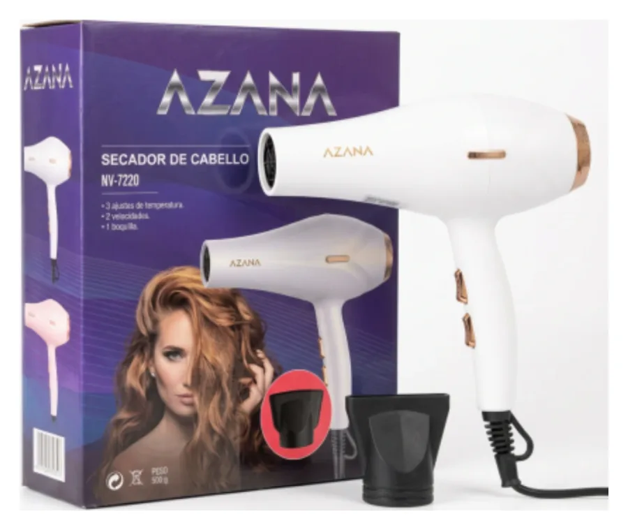 Secador de pelo 2000w Azana 2 velocidades