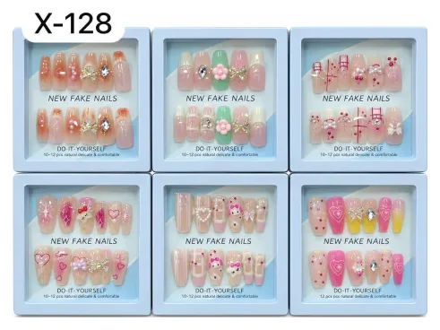 Uñas por 12pcs press-on