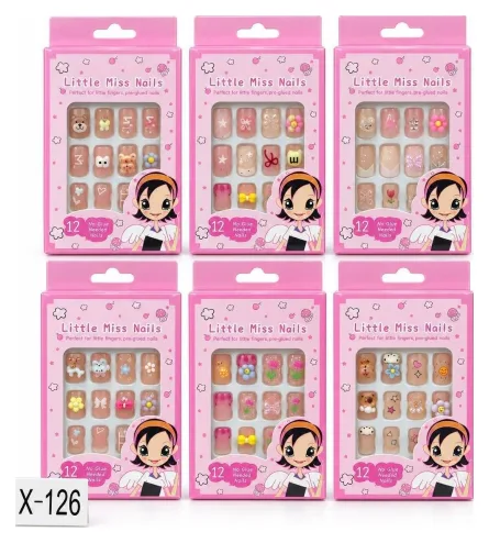 Uñas x 12pcs