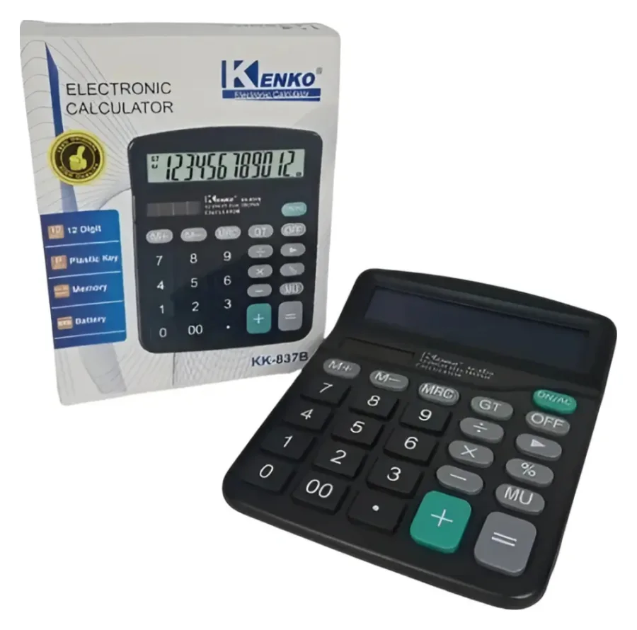 Calculadora Escritorio Oficina 12 Digitos Grandes
