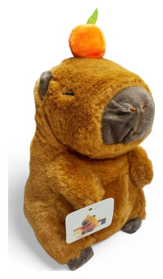 Oferta - Peluche Capibara con Naranja