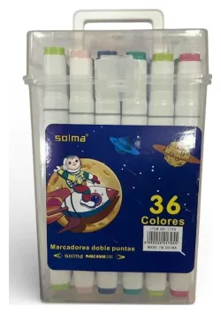 Marcador Doble Punta x 36PC 1795