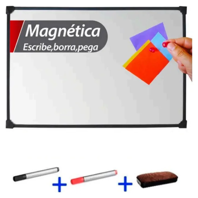 Pizarra Magnética Blanca 60 x 80