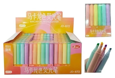 Resaltador Pastel *6pc