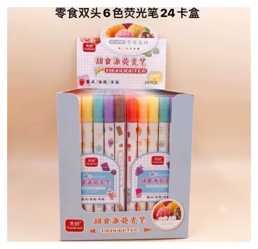 Resaltador con Olor *6pcs 2236