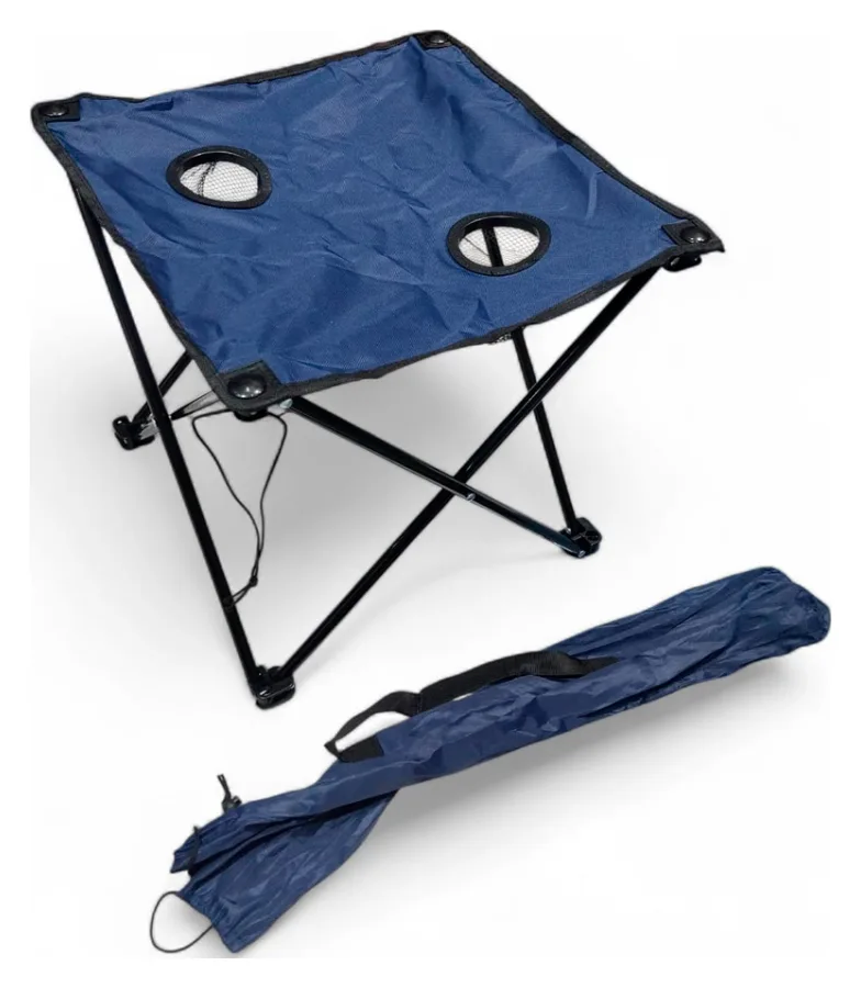 Mesa Plegable de Camping con funda