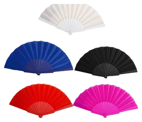 Abanico Liso Surtido 12pcs